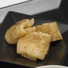 うす揚げのとろとろチーズはさみ焼き