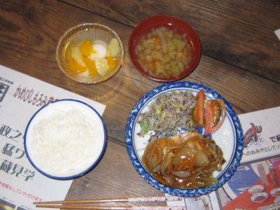 鶏肉のあんかけ