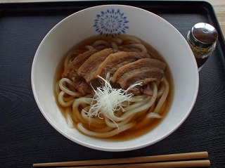 黒豚うどん